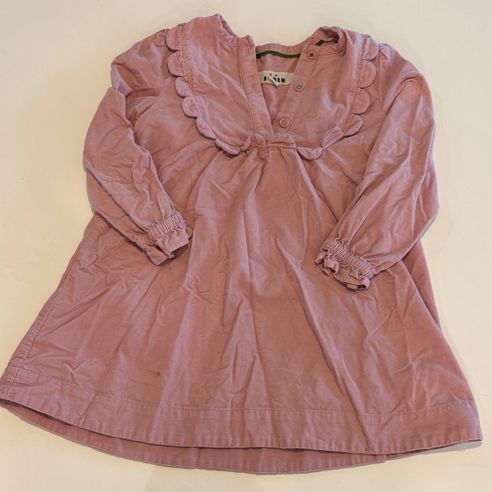 Mini Boden Pink Girls 4-5Y Dress